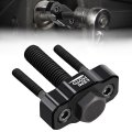 Utv Steering Wheel Puller Kit For Polaris Rzr Xp 1000 Turbo Heavy Duty Billet Aluminum Removal Tool With Extended Screw Black