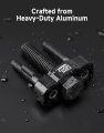 Utv Steering Wheel Puller Kit For Polaris Rzr Xp 1000 Turbo Heavy Duty Billet Aluminum Removal Tool With Extended Screw Black