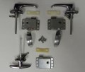 Vintage Technologies Rv Teardrop Trailer Camper Front Locking Door Handles Latch Kit W Rear T Slam Handle 