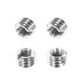 4pcs 4mm 316 Stainless Steel Reducing Nut M6x1 Male To M4x0 7 Female 
