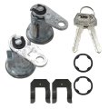 Door Lock Key Cylinder Tumbler Set With 2 Keys For Ford Courier Base 1972-1977 Repalces Dl-1