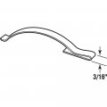 Prime-line Pl 16482 2-3 4 In X 3 16 Corner Mount Flat Window Spring 1000 Pack