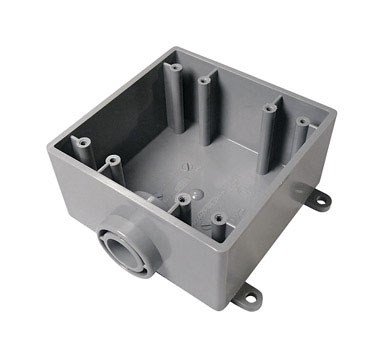Box Pvc 2gang Fse 1 2 By Thomas Betts Mfrpartno 5133380u