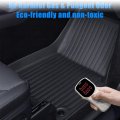 Tpe Floor Mats Liners Set Of 3 Black For Jeep Grand Cherokee Dodge Durango 2013 2014 2015 2016