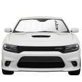Ipick Image For Dodge Srt Logo Universal Fit Enforced Stand-up Auto Windshield Sun Shade At Jumbo Size 59 X 30