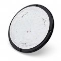 Rv Trailer Camper 1000 Lumen 5th Wheel Scare Porch Led Light 8 5 In Round Black Trim 12v Dimmable Cool White Utility Dome