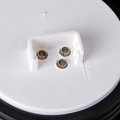 4x Double Face Red-amber 48-led Pedestal Lights And Red Round 24-led Strobe Brake Stop Tail Lamps Grommet Plugs Compatible With