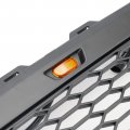 Topteng Matte Black Front Grille Honeycomb Bumper Grill With Led Lights For F150 F-150 1999-2003
