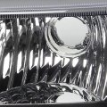 Auto Dynasty Pair Black Housing Amber Corner Front Bumper Light Lamp For Chevy Silverado Avalanche 03-06 
