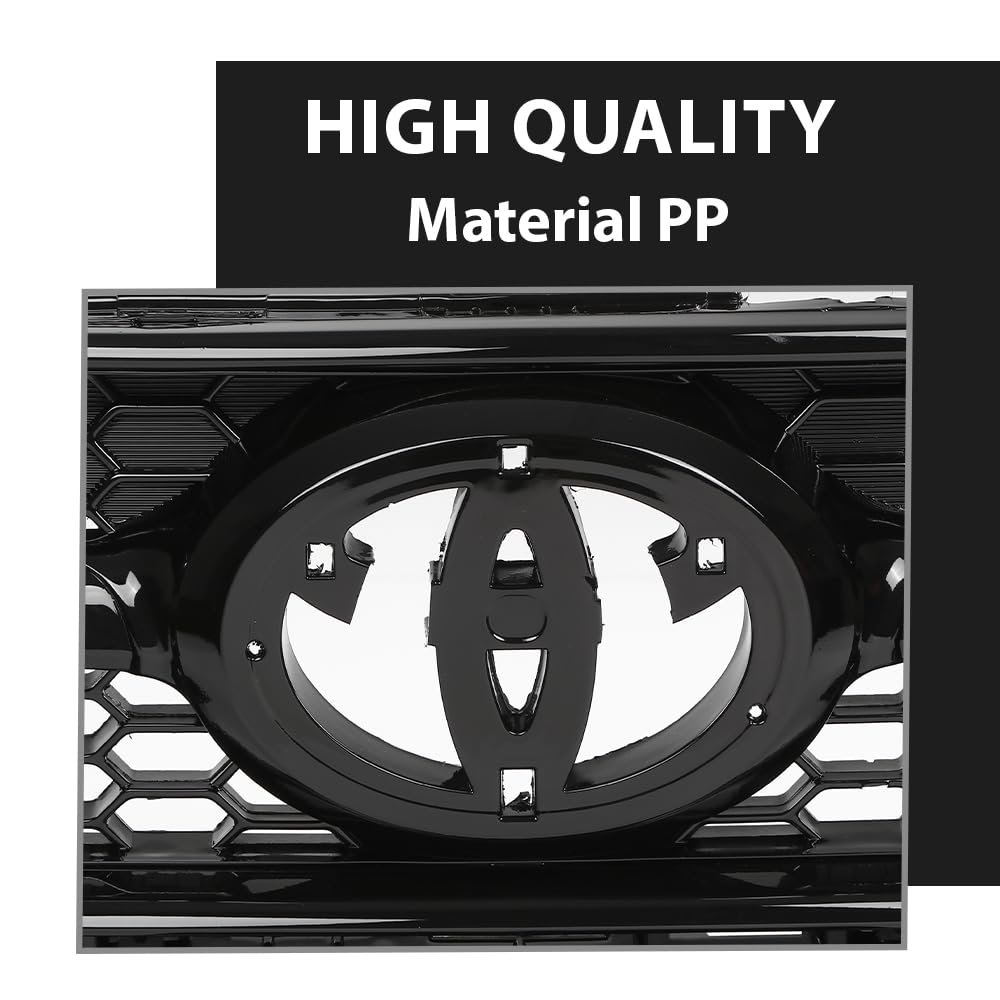 Front Grille For Toyota Rav4 2009 2012 Glossy Black Upper Grill To1200315 531010r010