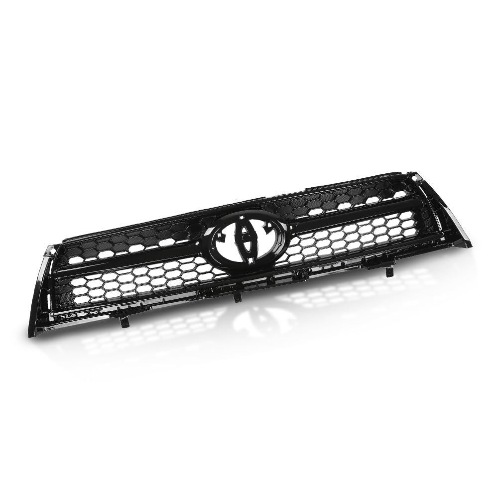 Front Grille For Toyota Rav4 2009 2012 Glossy Black Upper Grill To1200315 531010r010