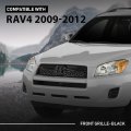 Front Grille For Toyota Rav4 2009 2012 Glossy Black Upper Grill To1200315 531010r010