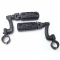 Xkh Group Motorcycle Black Adjustable Peg Mounting Kit Wing Zombie Sull Footrest For V-star Roadstar Suzuki Boulevard Equipped