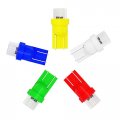 50 Pack Mix 5 Colors T10 194 168 Led Bulbs White Blue Red Yellow Green Interior Lamp For Car Door Reading And Dome Lights Dc 