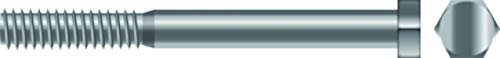 Seachoice 01625 5 16-18x2 3 4 Hex Cap 316 Stainless Steel 10bg Made By