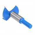 Uxcell Forstner Drill Bits 42mm Tungsten Carbide Wood Hole Saw Auger Opener Woodworking Hinge Drilling Boring Bit Cutter Blue