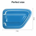 Cherocar For Jeep 4xe Electric Charging Ports Trim Cover Antidust Antiscrach Protector Wrangler 2021-2022 Light Blue