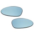 Heated Mirror Glass Pair For Bmw 135i 2008 2009 Driver And Passenger Side Convertible Coupe Wagon Replaces Bm1324104 Bm1325104 