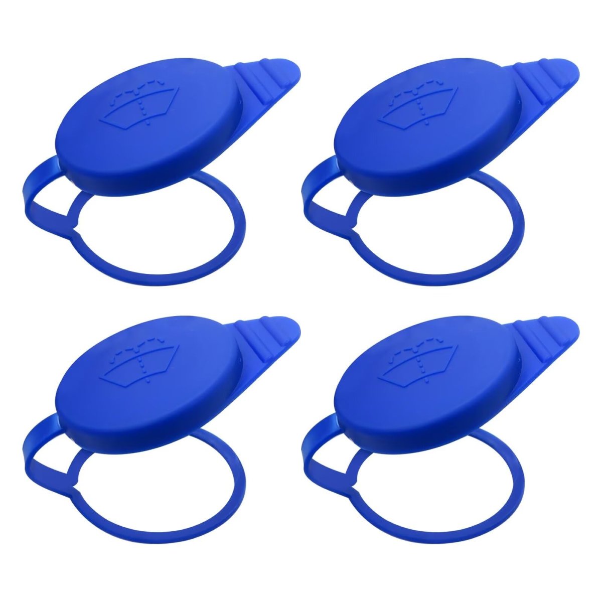 4pcs Windshield Washer Fluid Reservoir Tank Cap For Ford Focus 2012 2018 And Transit Connect 2020 Cp9z17a605a Cp9z-17a605-a