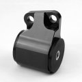 Auto Dynasty Compatible With Honda Civic Acura Integra B D Series Mt 3pcs Billet Aluminum 2-bolt Engine Mount Kit Black