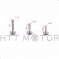 Httmt Mt215-016-rd- Silver Normal Fairing Bolts Kit Compatible With 2003-2006 Kawasaki Ninja Zx6r Zx 636 Zx6rr