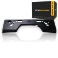 Front License Plate Bracket For Lexus Es350 2010 2011 2012 Black Plastic Replacement Lx1068109 5211433250 615343691466