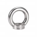 Uxcell Lifting Eye Nut M12 Female Thread 304 Stainless Steel Round Shape For Rope Fitting Pack Of 5