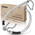 A-premium Power Steering Hose Pressure Line Assembly Compatible With Cadillac Xts Buick Lacrosse Allure Lower Upper