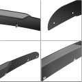 Venom V1 Rear Wickerbill Spoiler For Dodge Charger 2015 2024 Srt Scatpack Hellcat Daytona Gloss Black Add On 2 Piece Wing With 