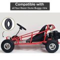 200x50 8in X 2in Tire With Knobby Diamond Tread And Inner Tube For Razor Dune Buggy Set Of 2