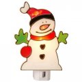 Westek 75071 Stained Glass Snowman Manual On Off Nite Lite