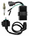 Ignition Coil Cdi Box And Spark Plug For Honda Rancher 350 Trx350fe Trx350fm Trx350te Trx350tm 2000 2005 Replace 30510 Hn5 670 