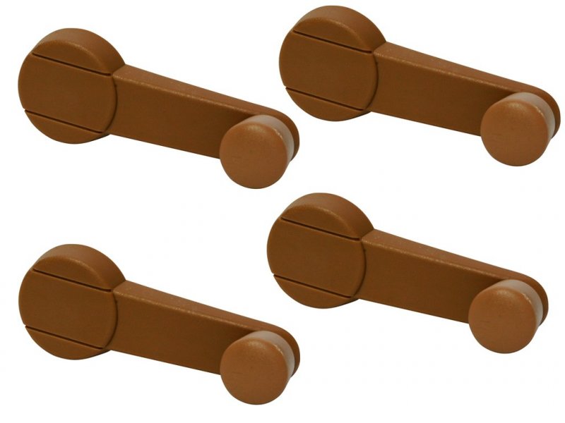 Rukse Set Of Four Tan Window Cranks For Cherokee Xj Or Grand Zj