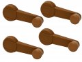 Rukse Set Of Four Tan Window Cranks For Cherokee Xj Or Grand Zj 