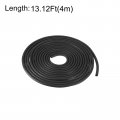 Uxcell Foam Rubber Weather Seal Strip 6mm 15 64 Diameter 4 Meters 13 12ft Long Round Epdm For Diy Gasket Warehouse Pads Tubing