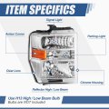 Fo2503249 Factory Style Headlight Assembly Compatible With Ford E-series Super Duty F-650 F-750 2008-2014 Passenger Right Side