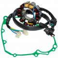 Caltric Stator And Gasket Compatible With Honda Crf450x Crf 450x 2005-2009 2012 