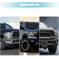 X Autohaux 1 Pair Headlights Wiring Adapter For Ram 1500 2500 3500 2013-2018 Factory Projector Headlight To Base Reflector