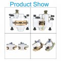 Labwork Front Rear Brake Calipers W Pads Replacement For Polaris Scrambler 400 500 2x4 4x4 1998-2004