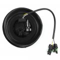 Ocpty Truck Hood Mirror Motor Replacement Fit 2008-2016 For Kenworth T660 T600 T370 T270 T800 Side Black Housing