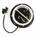 Ocpty Truck Hood Mirror Motor Replacement Fit 2008-2016 For Kenworth T660 T600 T370 T270 T800 Side Black Housing