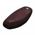 M Heat Resistant Breathable Seat Saddle 3d Mesh Cover Black Red Fit For Motorcycle 