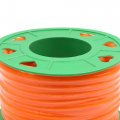 Uxcell Universal 15m Motorcycle Silicone Fuel Petrol Oil Pipe Tube Hose Line Orange