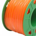 Uxcell Universal 15m Motorcycle Silicone Fuel Petrol Oil Pipe Tube Hose Line Orange