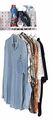 Locking Pegboard Hooks 56120-wht Lochook Shelf With Garment Hanger 12 X 10 White 