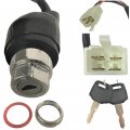 Ignition Switch Fits Many 300cc Utvs Atvs 4 Pins In Pin Female Jack