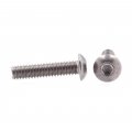 Prime-line Socket Cap Screws Button Head Hex Allen Drive 8-32 X 3 4 In 10 Pack