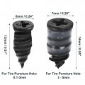 X Autohaux 10 Pcs Tire Repair Rubber Nail Fast Tool Self-service For Car Truck Motorcycle With Storage Box