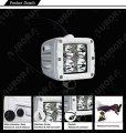 Aurora 3 Inch Marine White Led Cubed Light Flood Pattern 800 Lumens