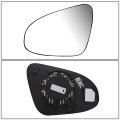 To1324136 Factory Style Driver Left Side Mirror Glass Lens Power Adjust Heated Compatible With Toyota C-hr 18-22 Silver
